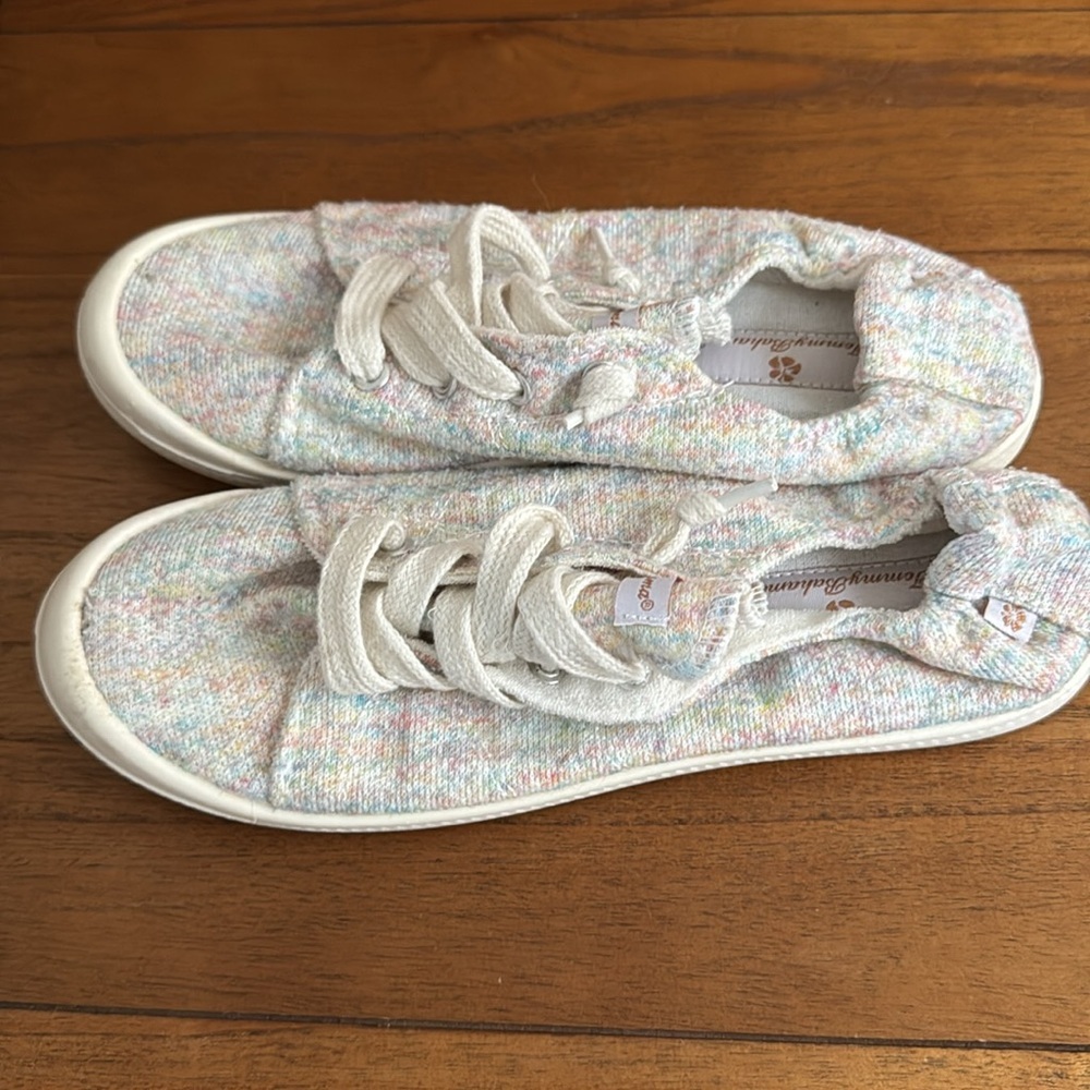 Tommy Bahama Multicolor Pastel Sneakers Size 7.5 - Picture 3 of 6